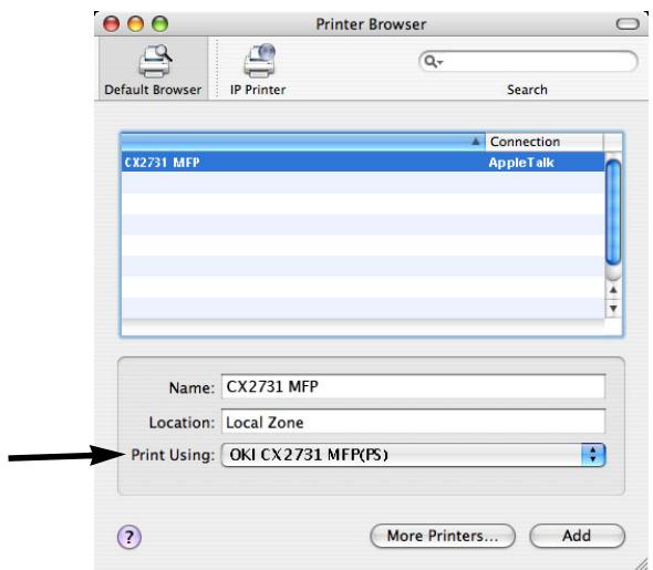 OKI CX2731MFP - Note - 1