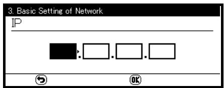 OKI CX2731MFP - Configurar o endereço IP daunities - 3