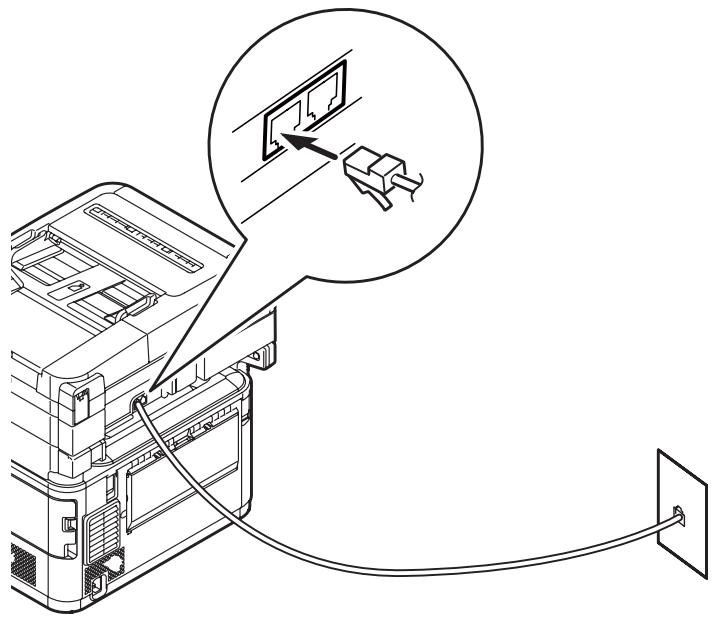 OKI CX2731MFP - Connecting for Fax Only - 1