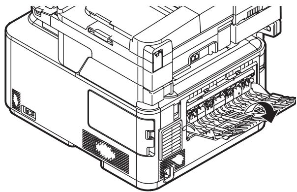 OKI CX2731MFP - Using the Rear Exit (Face Up Stacker) - 3