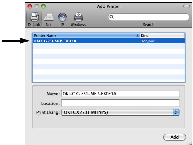 OKI CX2731MFP - Note - 2