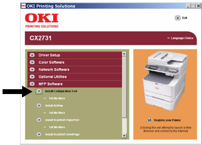 OKI CX2731MFP - CómecularlaHerramientade configuración - 2
