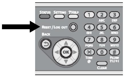OKI CX2731MFP - Se déconnecter - 1