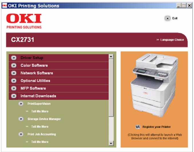 OKI CX2731MFP - Cómo configurar el functionality desde una computadora con autenticación por PIN - 1