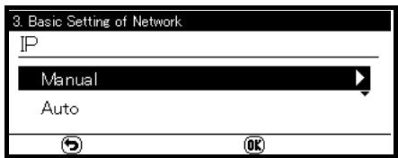 OKI CX2731MFP - Configurar o endereço IP daunities - 2