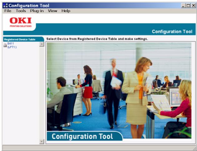 OKI CX2731MFP - Uso da Configuration Tool (Ferramenta de configuração) para configurar a autenticação do usuario/o controle de acesso - 1