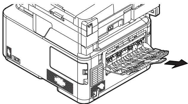 OKI CX2731MFP - Usar la calidad posterior (apiladora cara arriba) - 4
