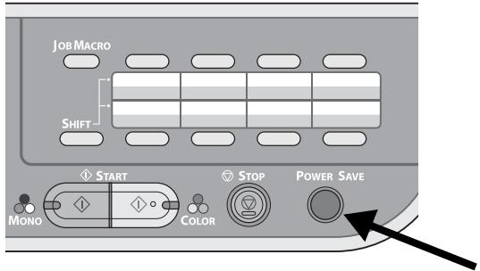 OKI CX2731MFP - Tecla de ahora de energia - 1