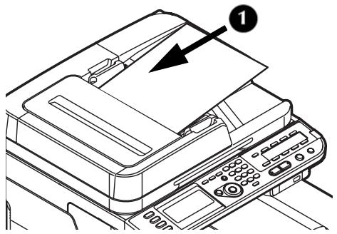 OKI CX2731MFP - Colocação de documents para escanear - 1