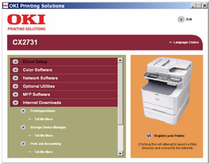 OKI CX2731MFP - Setting Up Operation From a Computer with Authentication by PIN - 1