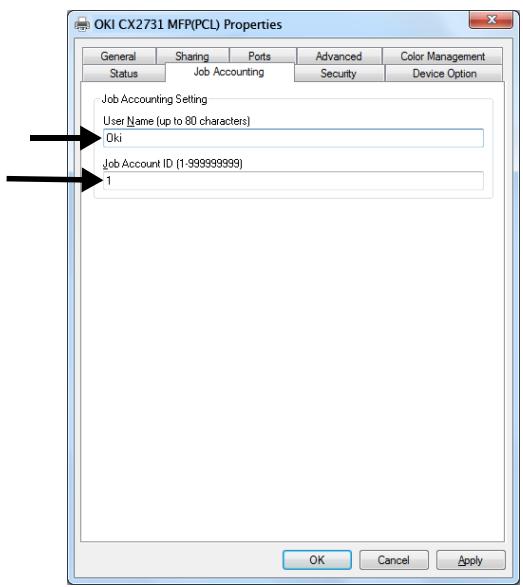OKI CX2731MFP - Note - 1