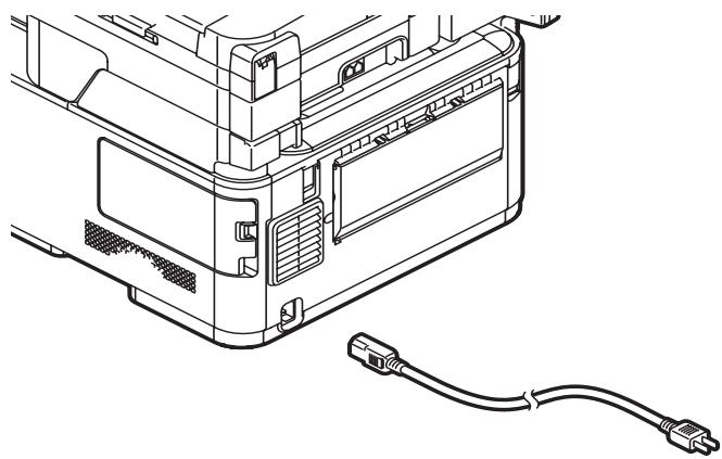 OKI CX2731MFP - Ligar a unidade - 2