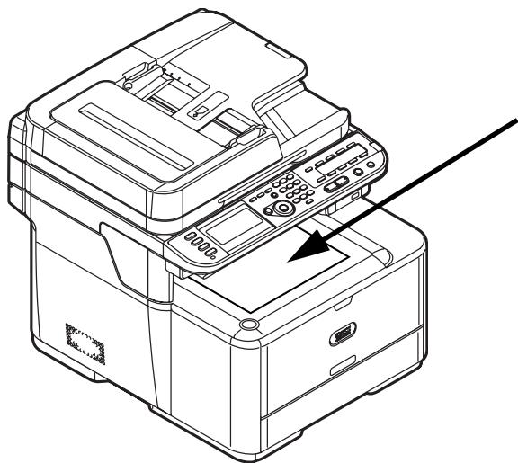 OKI CX2731MFP - Utiliser la sortie supérieure (empileuse face vers le bas) - 1