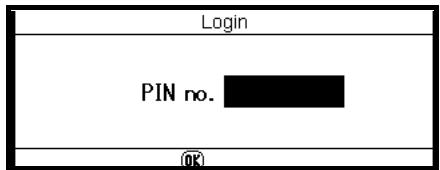 OKI CX2731MFP - Acceso desdela unidad Inicio de sesión - 1