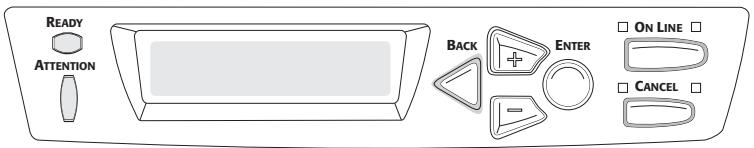 OKI ES1624N - Modification de la langue d'affichage - 1