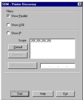OKI ES1624N - Lancement de l'utilitaire Storage Device Manager. - 1
