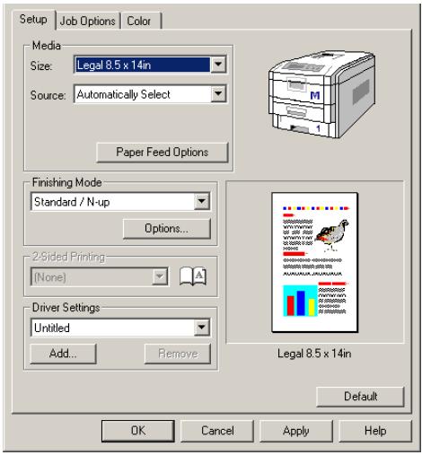 OKI ES2426DN - Alimentation du papier, format et support - 2