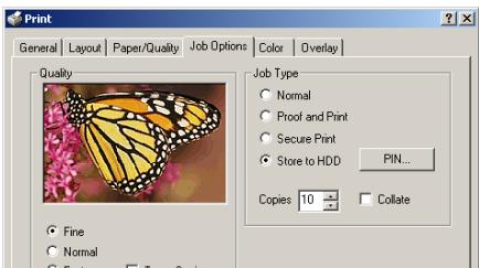 OKI ES2426DN - Emmagasiner un document - 1