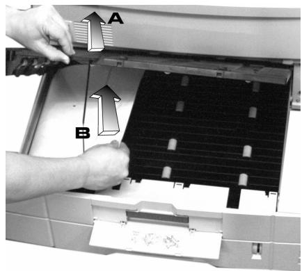 OKI ES3037CCS - Clearing Paper Jams (cont.) - 1