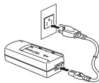 OKI LP441B - Before Starting Charging the Battery Pack - 1