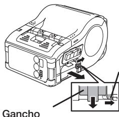OKI LP441W - Instalación y remoción de la batería - 3