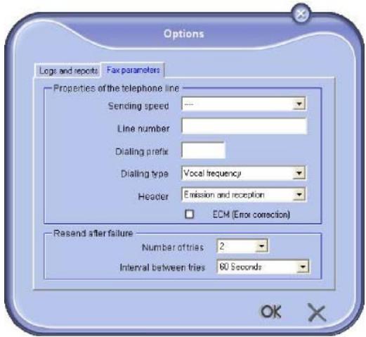 OKI MB290MFP - Description of the tab LOGS AND REPORTS - 2
