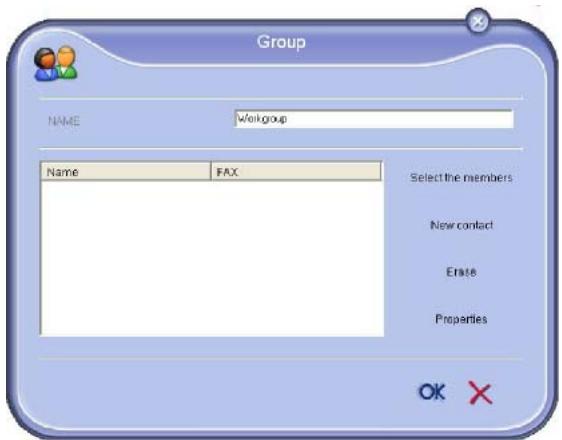 OKI MB290MFP - Add a group to the terminal address book - 2