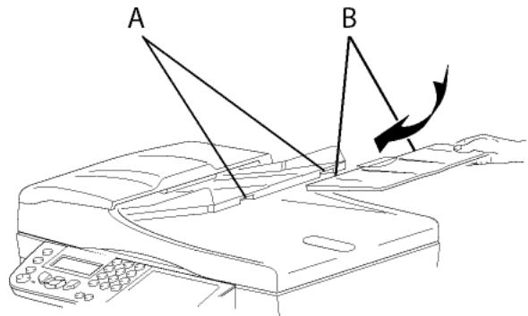 OKI MB290MFP - Installing the document feeder - 1