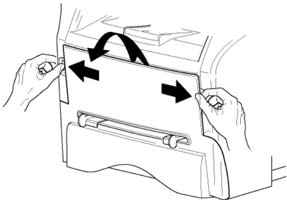 OKI MB290MFP - Cartridge installation - 1