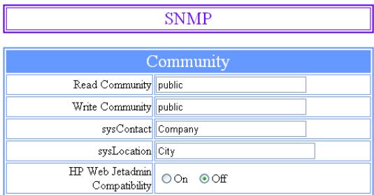 OKI MB290MFP - SNMP agent configuration - 1