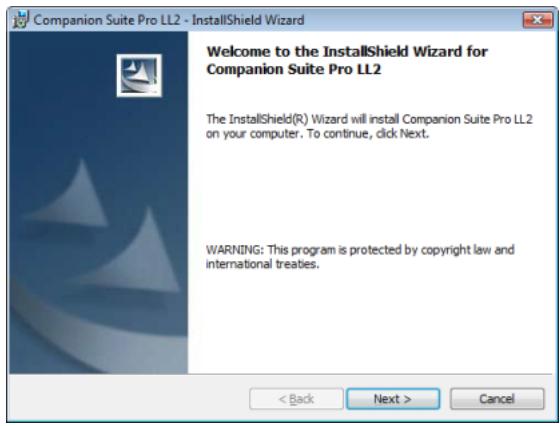 OKI MB290MFP - Installing the drivers using the Companion Suite Pro software - 1