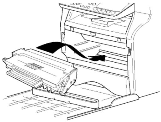 OKI MB290MFP - Cartridge installation - 3