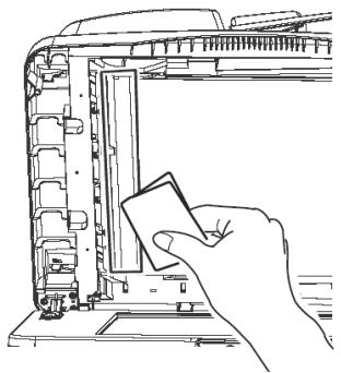 OKI MC351 - ...THE UNDERSIDE OF THE ADF - 1