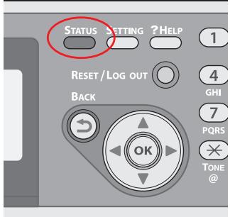 OKI MC351 - CHECKING THE MACHINE'S STATUS - 1