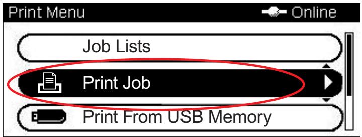 OKI MC351 - PRINT JOB (MC561 ONLY) - 2