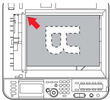 OKI MC351 - PLACING DOCUMENT(S) ON THE GLASS - 1