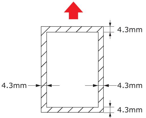 OKI MC351 - SCANNABLE AREA - 1