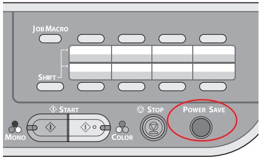 JOB MACRO SHIFT START MONO COLOR STOP POWER SAVE