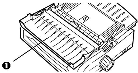OKI ML 490 - Chargement du papier pour alimentation arrêtée depuis l'arrêté de l'imprimante - 2