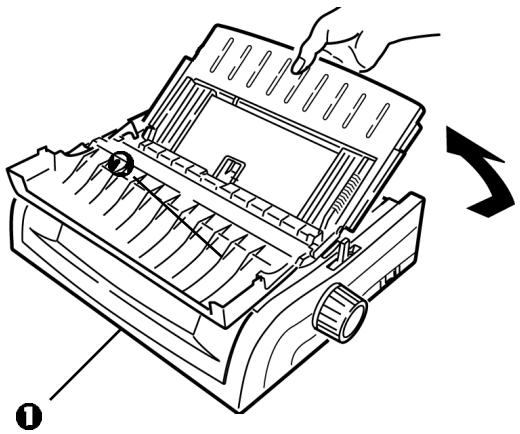 OKI ML 490 - Alimentation supérieure (feuille à feuille) - 2