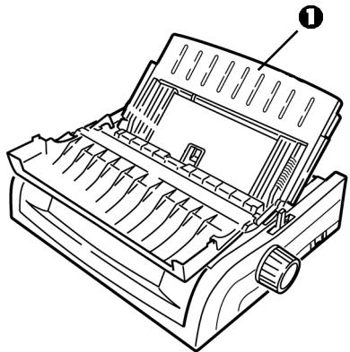 OKI ML 490 - Passage de l'alimentation continue à l'alimentation feuille à feuille - 1