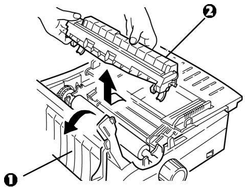 OKI ML 490 - Attention! - 1