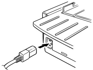 OKI ML 490 - Connexions électriques - 1