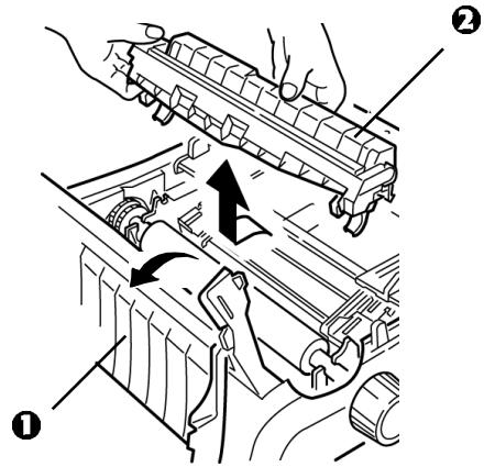 OKI ML 490 - Bourrages papier lors de l'alimentation feuille à feuille - 2