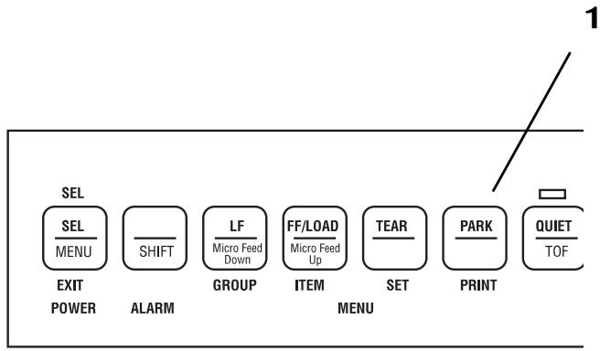 OKI ML 590 - Form Tear-Off Feature (continued) - 1