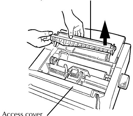 OKI ML 590 - Solving the Problem of Continuing Rear-Feed Jamming (continued) - 6
