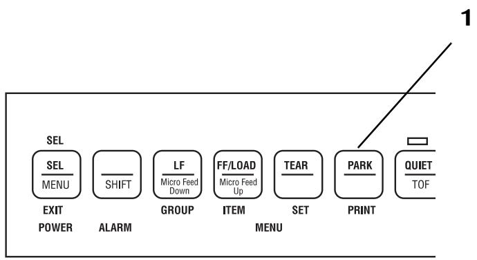 OKI ML 590 - Switching from Continuous-Form Paper to Single-Sheet Paper - 1