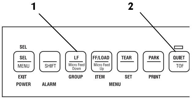 OKI ML 590 - The Rolling ASCII Test - 1