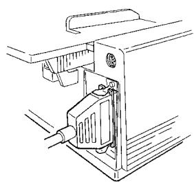 OKI ML 590 - Connect to Your Computer and to the Power Line - 2