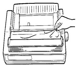 OKI ML 591 - Remove the Shipping Retainers - 2